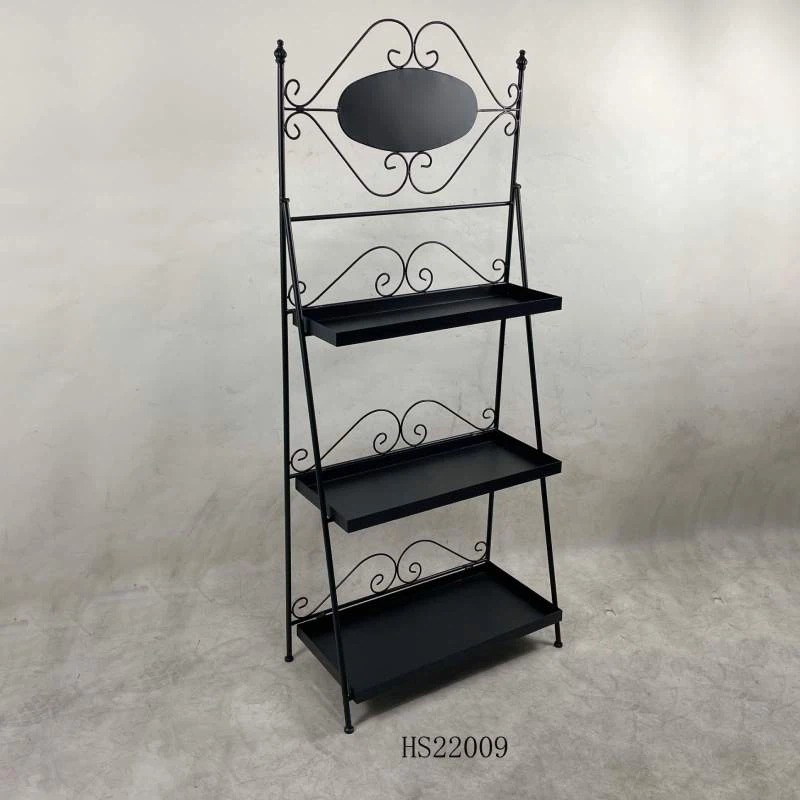 Metal Rack With Shelves